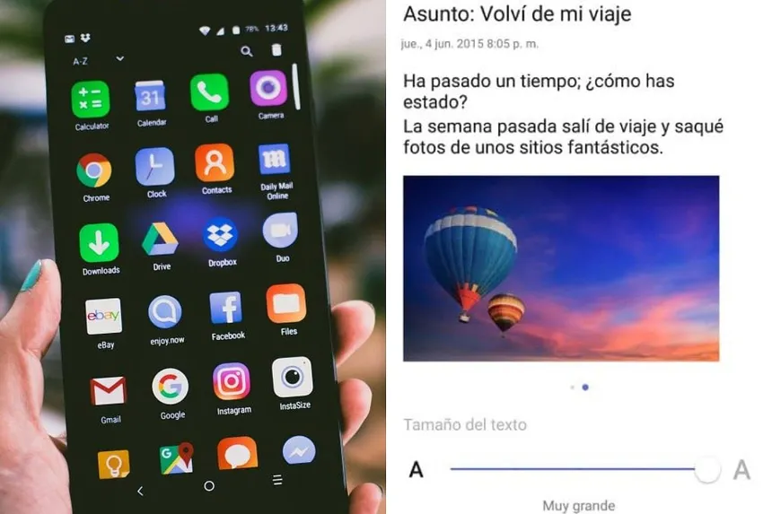 Cómo agrandar la letra del móvil