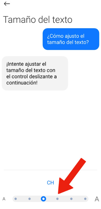 Cómo agrandar la letra del móvil en Android