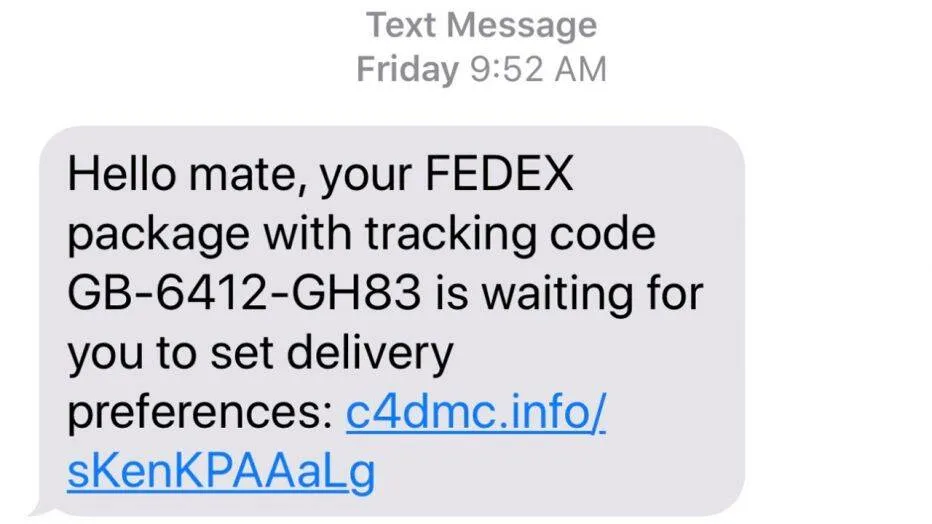 cómo saber si un sms es falso