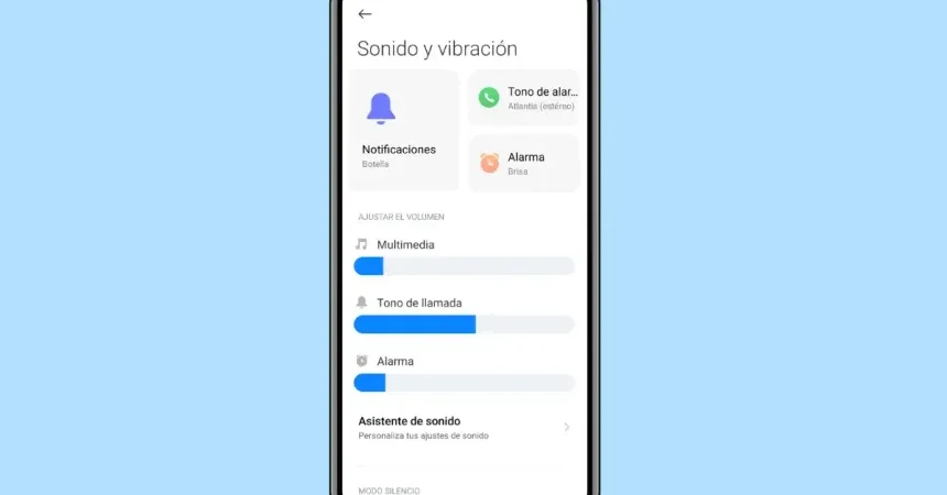 Cómo subir el volumen y silenciar el móvil